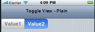 Toggle View - Plain