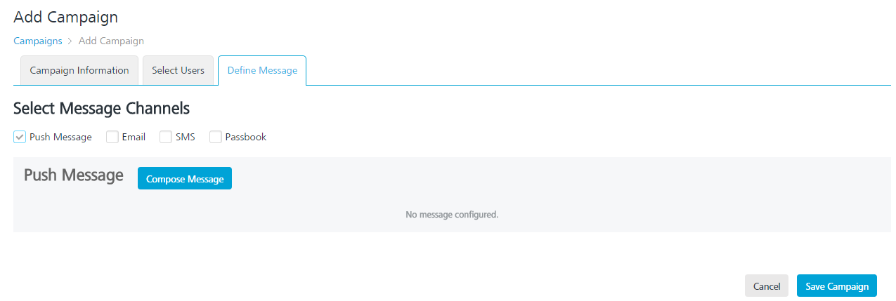 Push Message