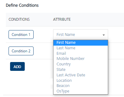 Using adding a segment section to add new segments, Kony Doc