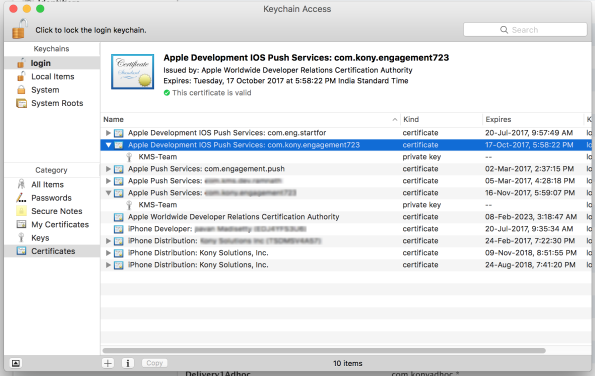Generating an Apple Push Notification Service (APNS) Certificate